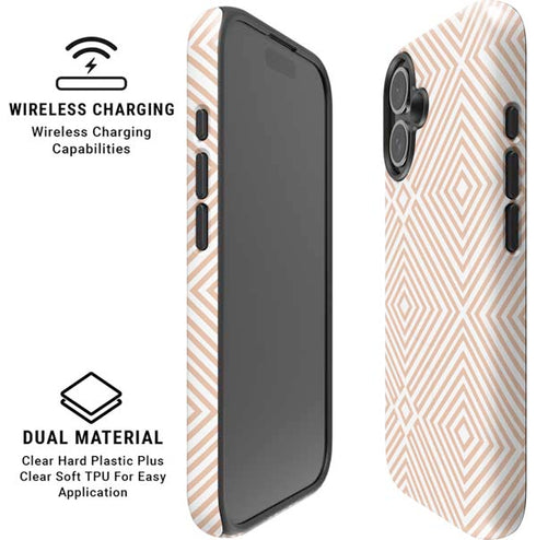 Modern Shapes iPhone 16 Plus Magsafe Impact Case